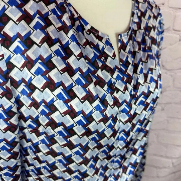 Talbots petites Blouse size medium preppy office business attire - Picture 2 of 8